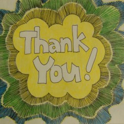Thank you art by MSB